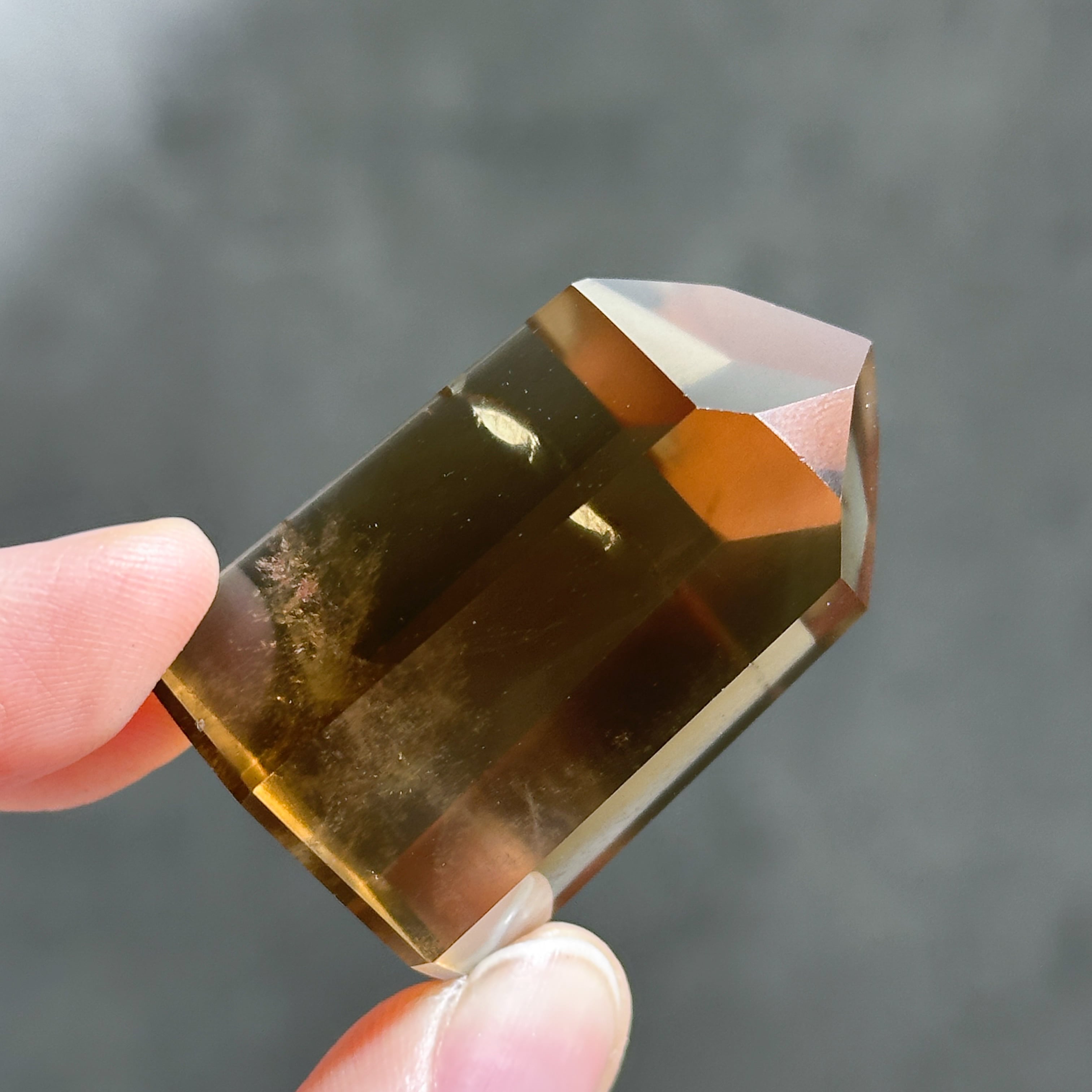 ファントム◎シトリン（黄水晶） タワー 74◇ Citrine ◇ 天然石・鉱物