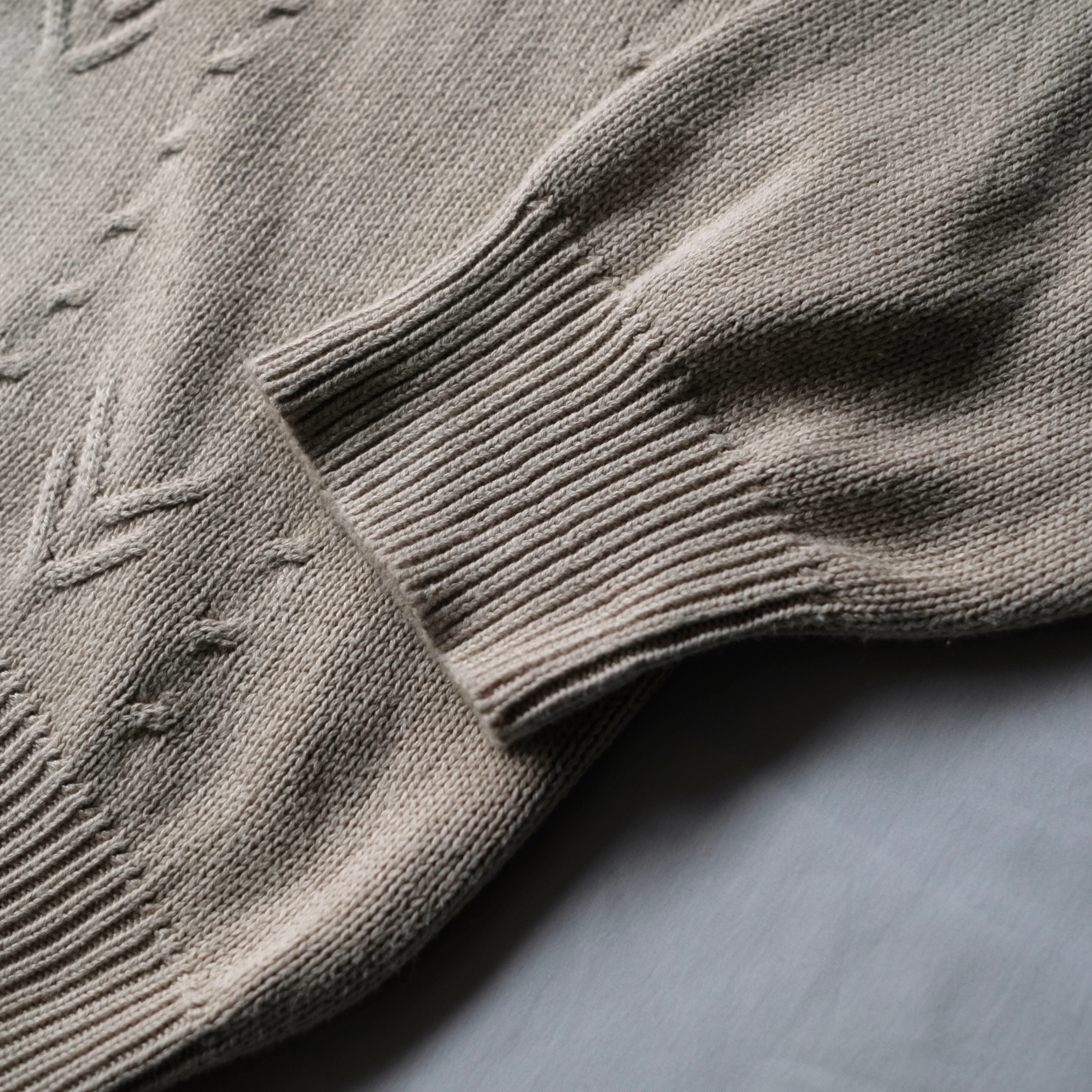 DRIES VAN NOTEN ライカ期 HALF ZIP COTTON KNIT | safarionline