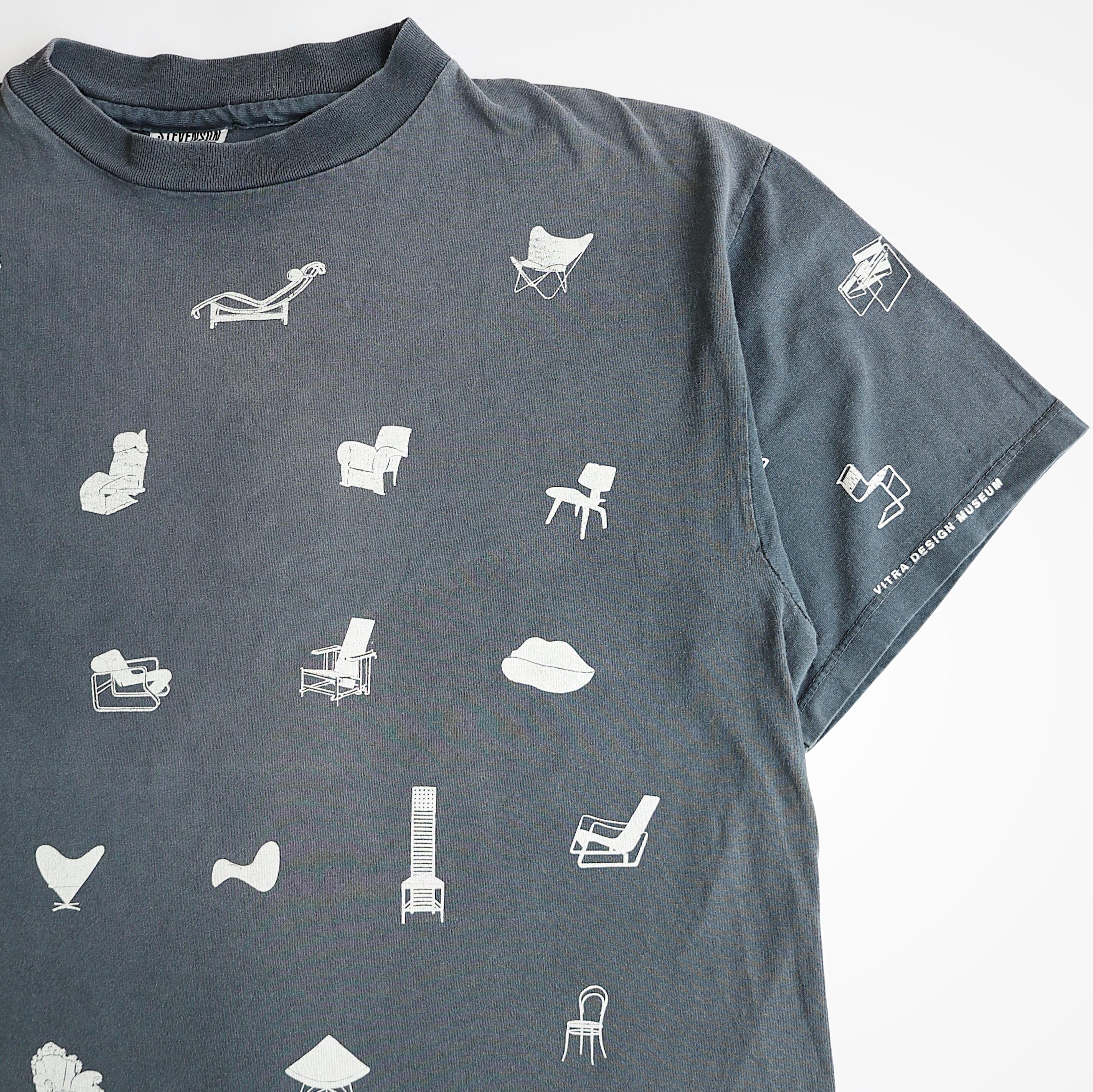 VTG 2025 未使用 vitra desing museum Tシャツ weber | 【オークションピックアップ】 90s vitra design museum t