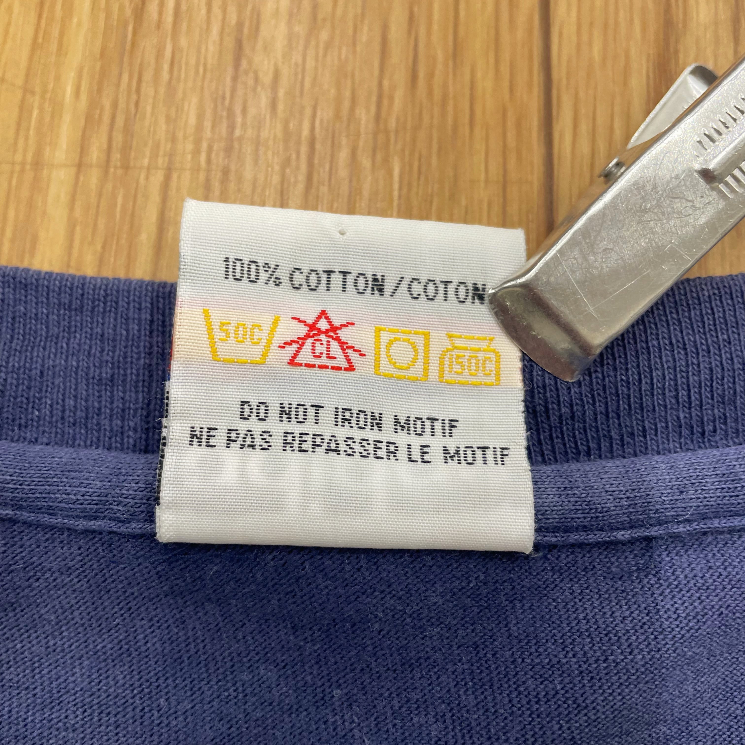 90〜80's カナダ製　adidas ラインTシャツ