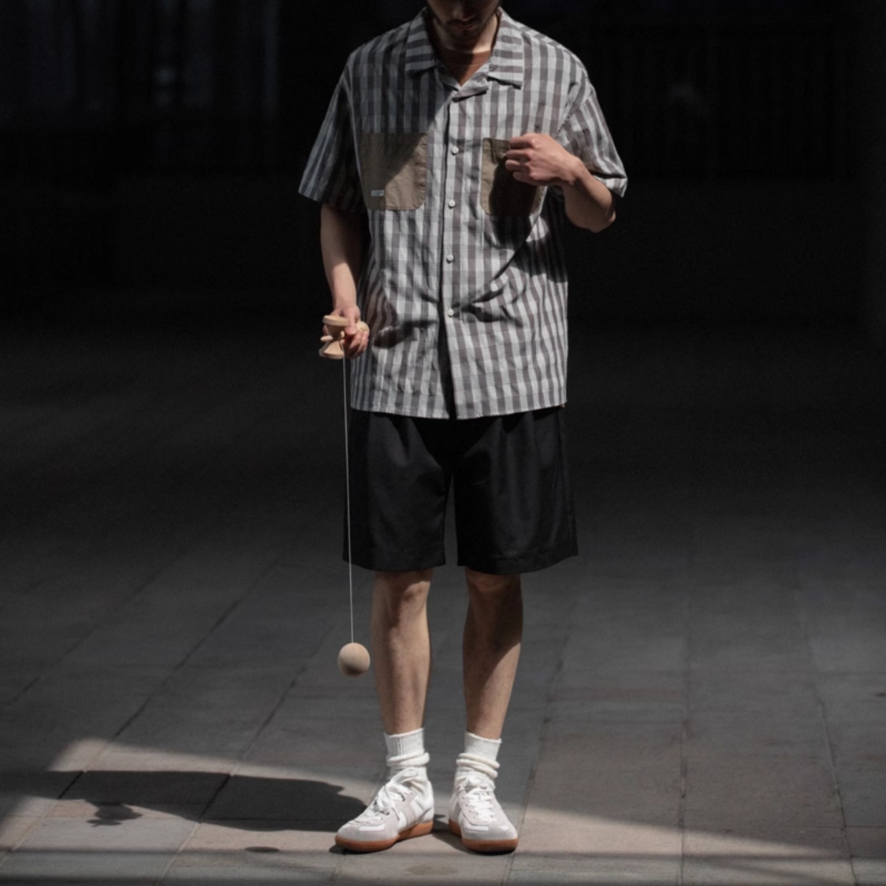 きれいめカジュアルショーツ　0701