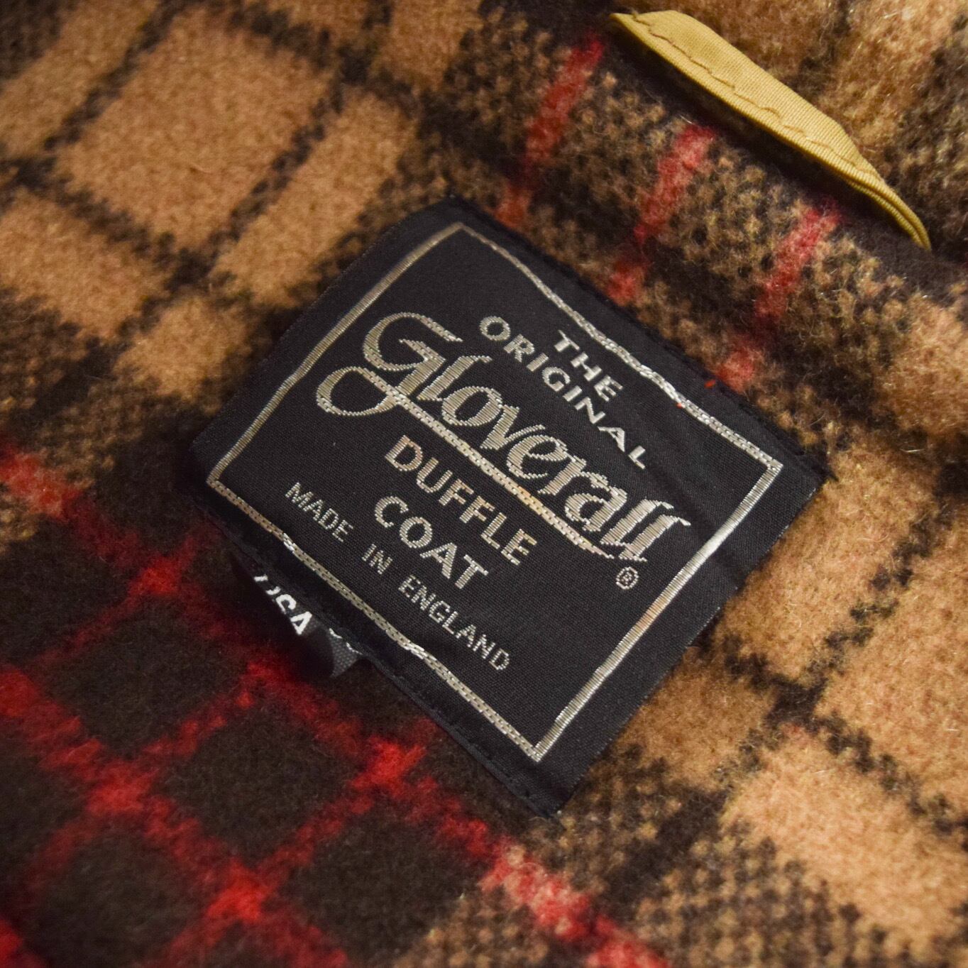 's "GLOVERALL" Wool Duffle Coat Made In ENGLAND / 年代