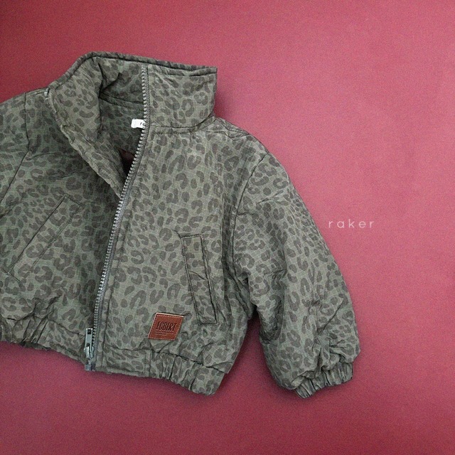 RAKER［取寄］(khaki,red) muffin light jumper 26autumn