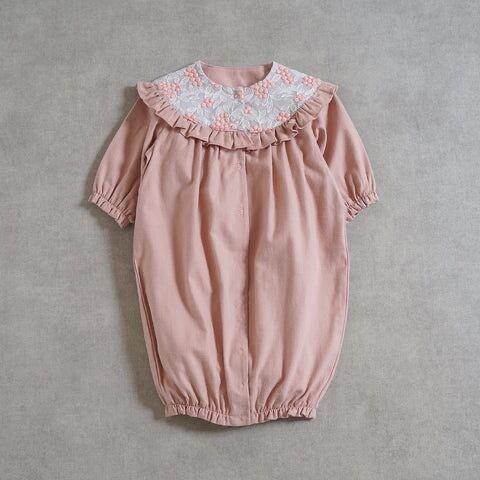 Hoppetta(ホッペッタ)/ 木の実刺繍 2wayドレス / ピンク / 50-70cm