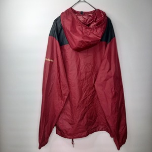 コロンビア　フルジップ　ナイロンジャケット　パーカー　フーディー　カレッジ　M