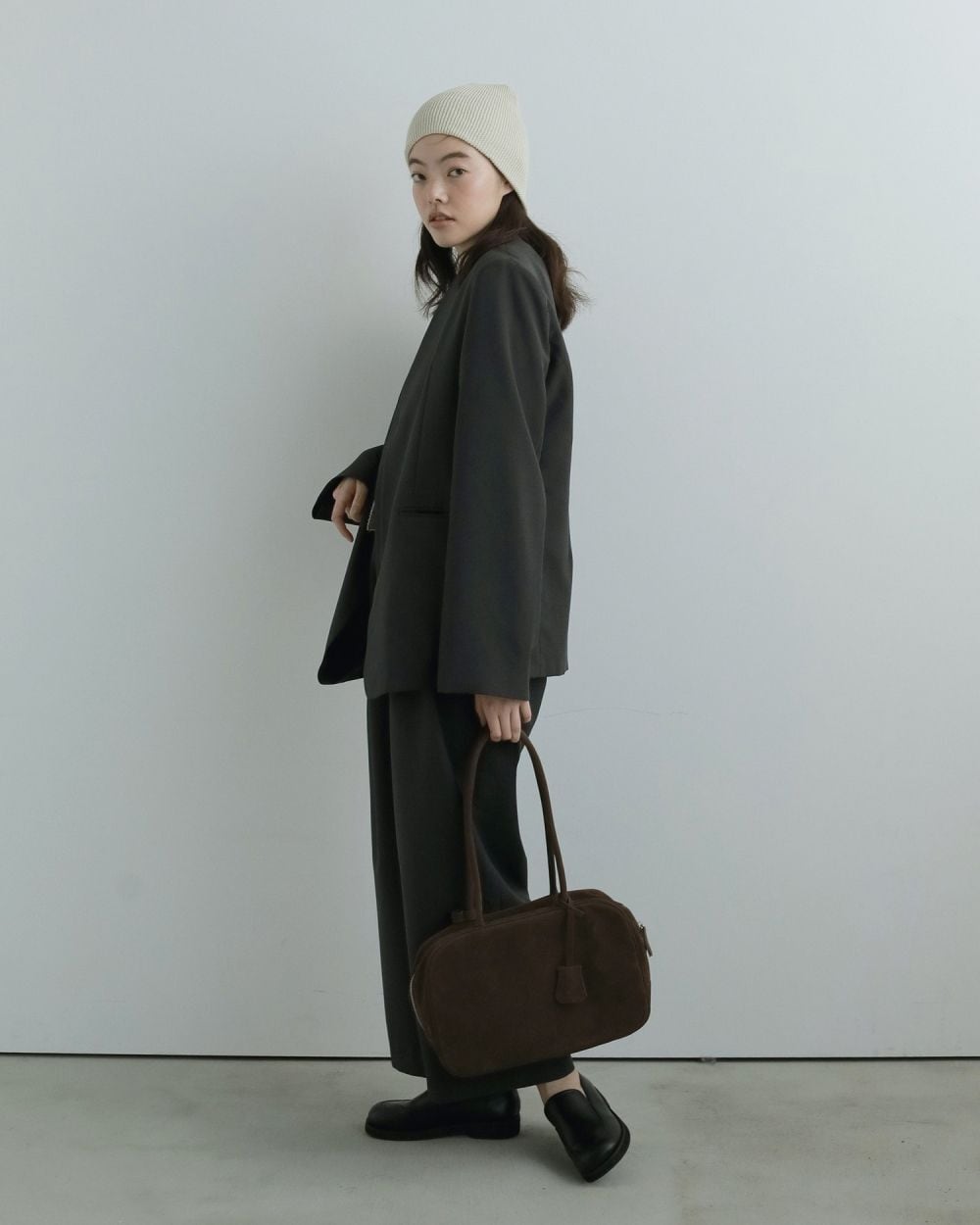 anuke 】Ecoleather Boston Bag | valance 福井｜レディース セレクト