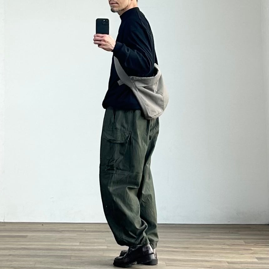 26SS STILL BY HAND スティルバイハンド カーゴパンツ 26SS》【STILL BY HAND】 NYLON SHOULDER BAG スティルバイハンド