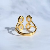 【即納】Drop in Halo *MOON STONE* -anelli-