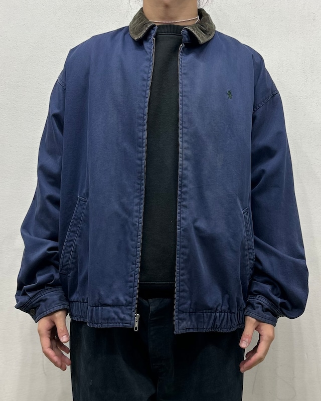 90's Polo by Ralph Lauren Swing Top Jacket ''襟コーディロイ''【下北沢店】