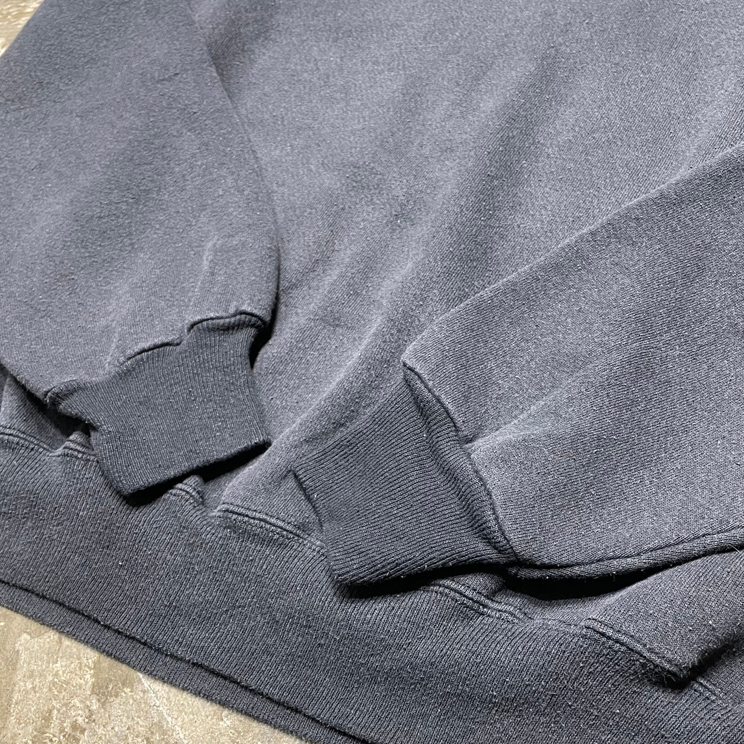 Hanes 80〜90s Fade Black Sweat Shirt size XL | BENJAMIN AUTHENTIC CLUB