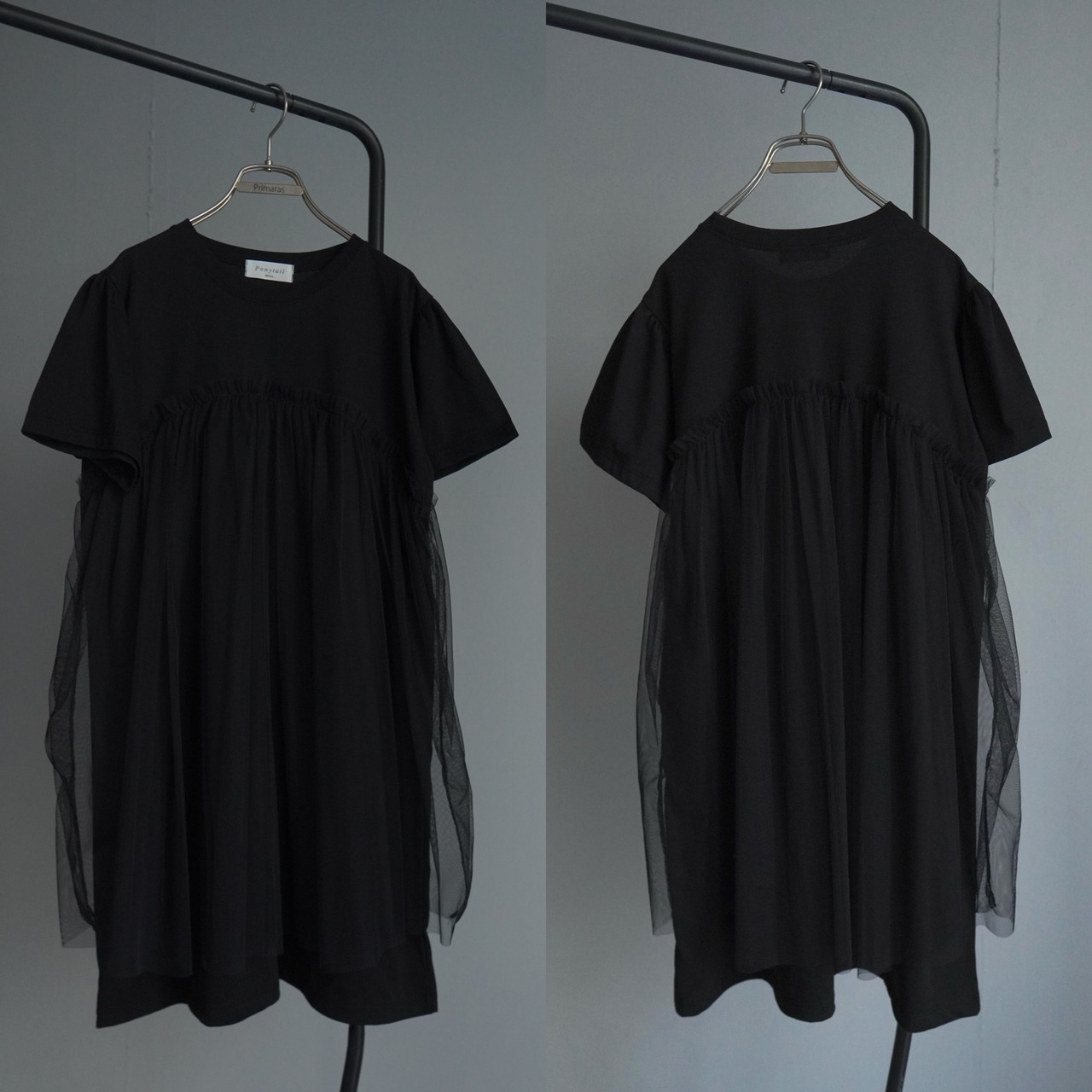 メッシュチュールドッキングCS/Black