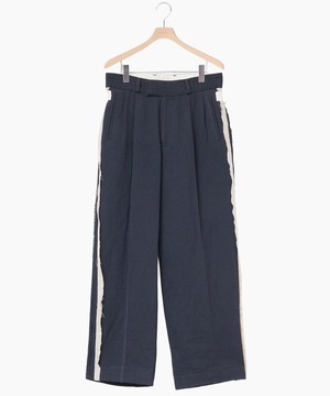 Midorikawa / MID26AW-PT03 DOUBLE FACE SLACKS(BLACK)