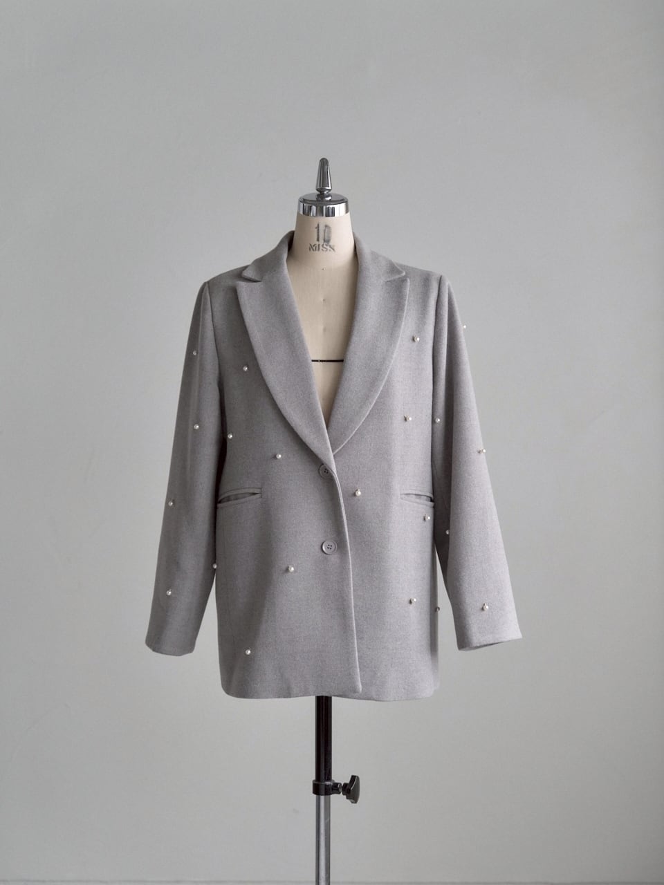 FETE パールジャケット 新商品!!】Pearl Jacket AW パールジャケット AW☆決済から1週間前後に