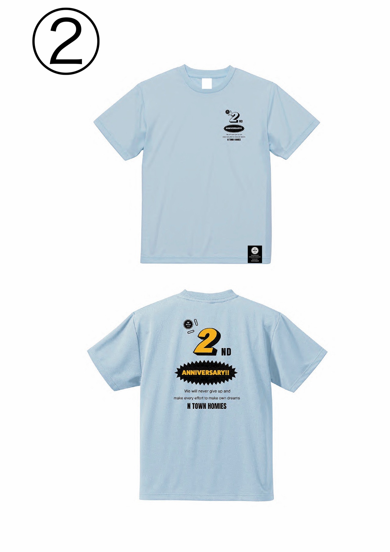 【DRY】2ND ANNIVERSARY T-SHIRT※受注生産 - 7