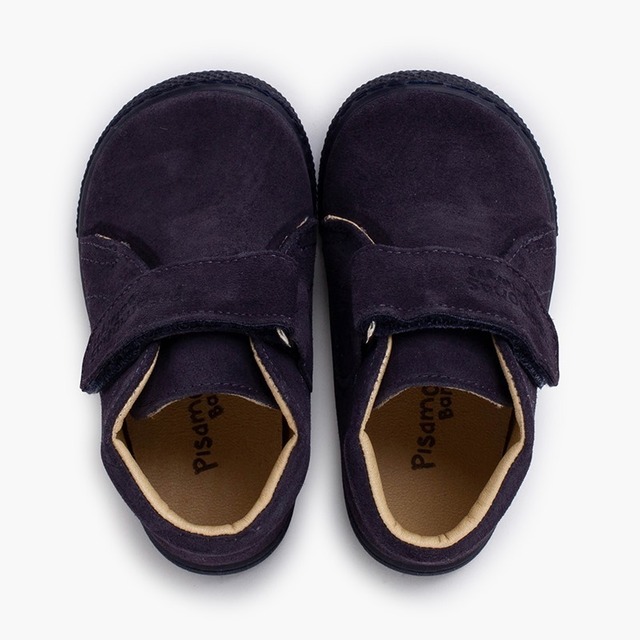 【Pisamonas】BAREFOOT VELOUR MARY JANE (Azul marino ネイビー）