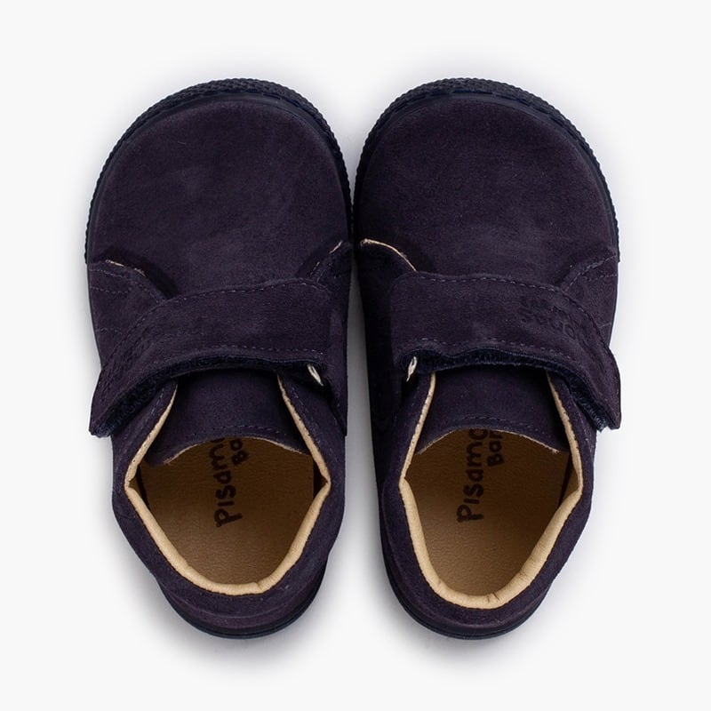 【Pisamonas】BAREFOOT LEATHER BOOTS(Azul marino ネイビー)