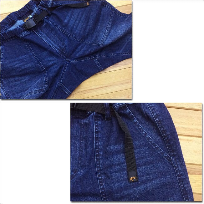 ROKX ロックス DENIM FATIGUE PANT デニムファティーグパンツ DARK