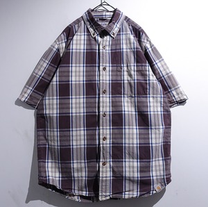 "Carhartt" Multicolor Tartan Check Design BD Shirt