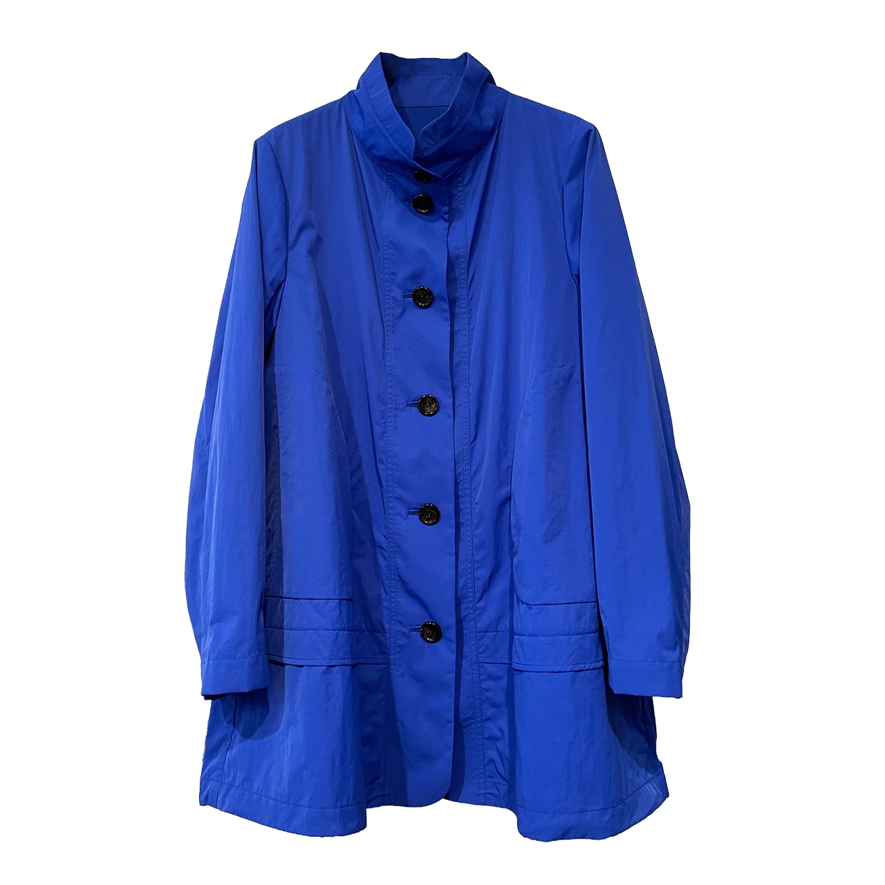 【最新作】ナイロンマットツイルミドルコート【260-8156】　Nylon twill mid coat