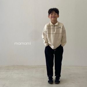 （即納）mamami / always stitch pants