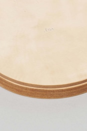 _Fot - bowl L :natural|レザー蓋付きステンレスボウル/ウッドボール付属/アロマ用オブジェ/小物入れ/日本製
