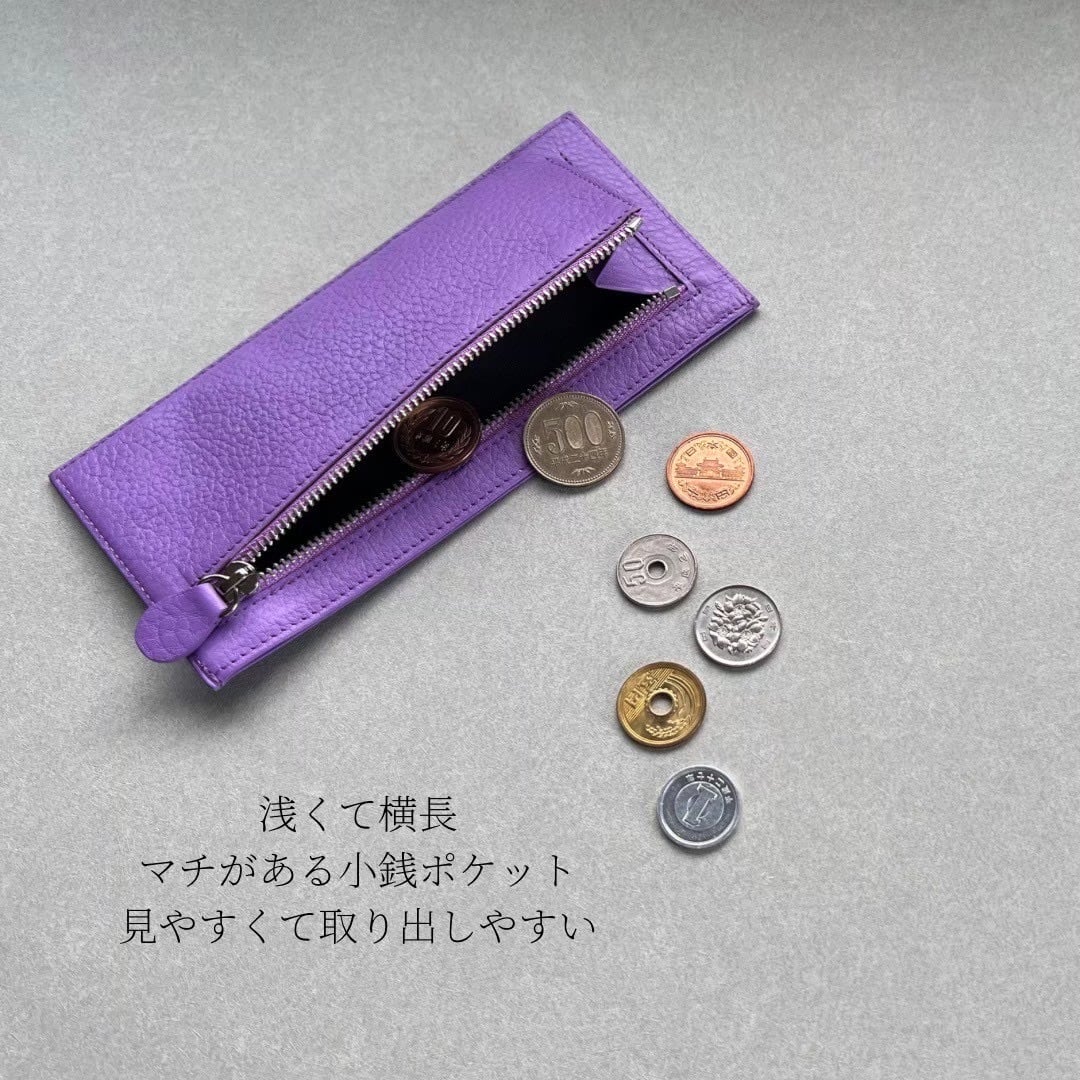 ホワイトシルバー：あつさ3.0mmのサイフ | VIFJ / ヴィフジェイ