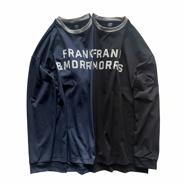 FRANK&MORISS(フランクアンドモリス) F&M Graphic BOX LONG Tee NV / BK