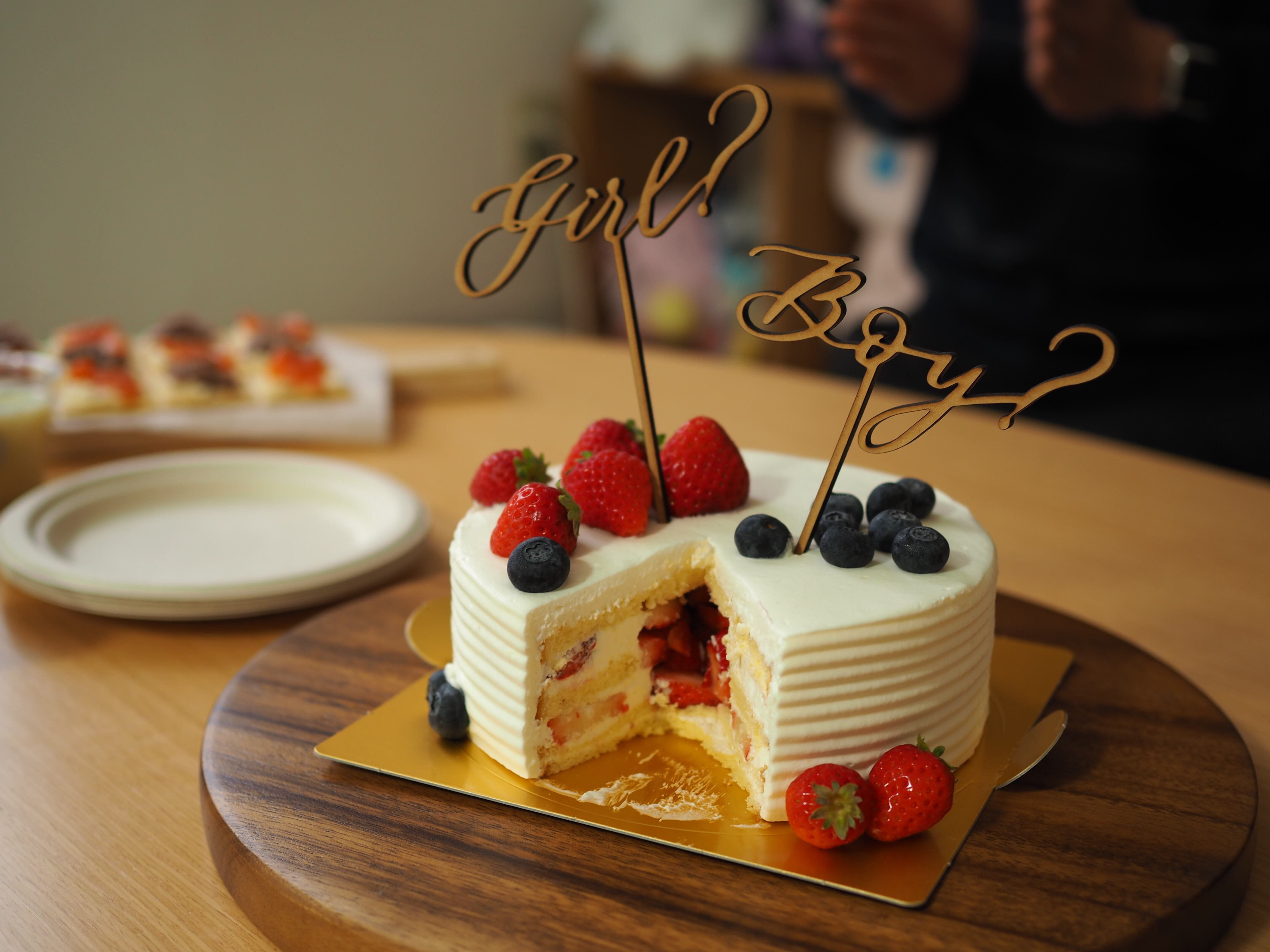 ジェンダーリビールケーキトッパー | Salon de C