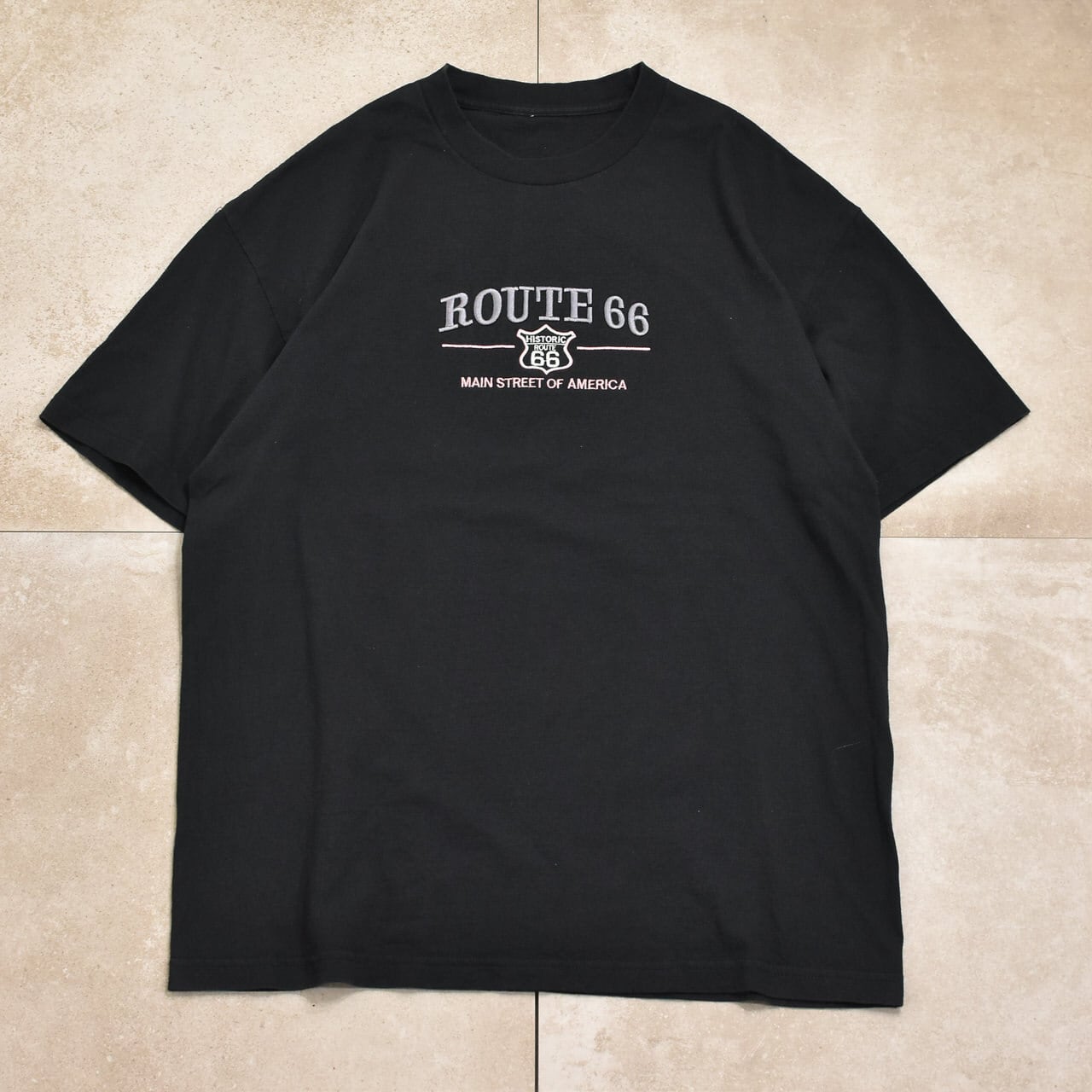 トップス 00s archive y2k led rechwe route 66 tee 00s ROUTE66 logo T-shirt | 古着屋 grin days memory｜送料無料