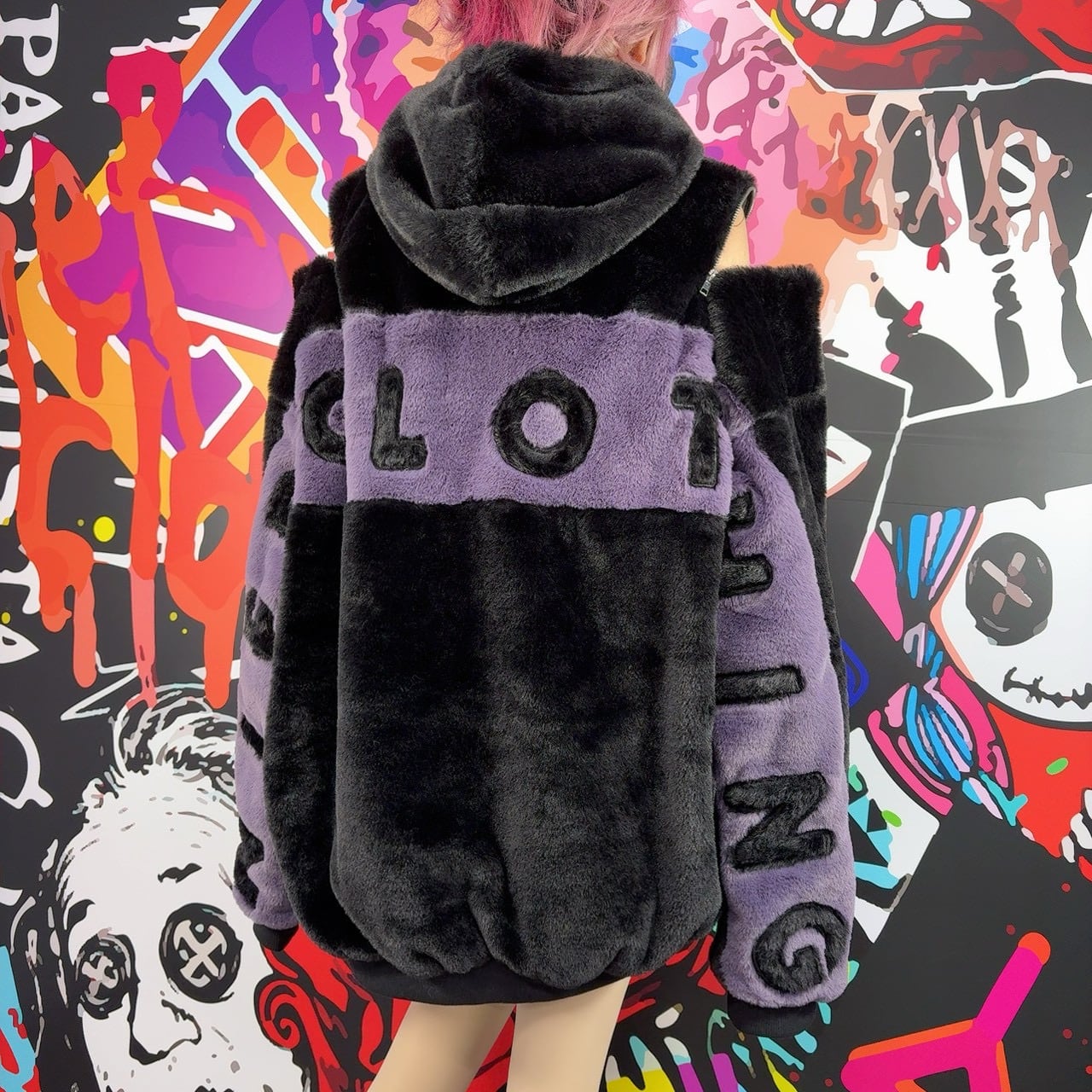 NieR 中綿入りふわもこTWO-TONE ZIP OUTER NieR 中綿入りふわもこTWO-TONE ZIP OUTER NieR ふわもこTWO-TONE ZIP