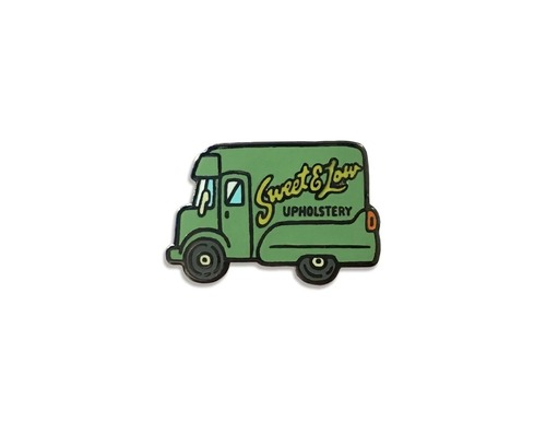 dots x Pinfesser "Sweet & Low" HARD ENAMEL PIN