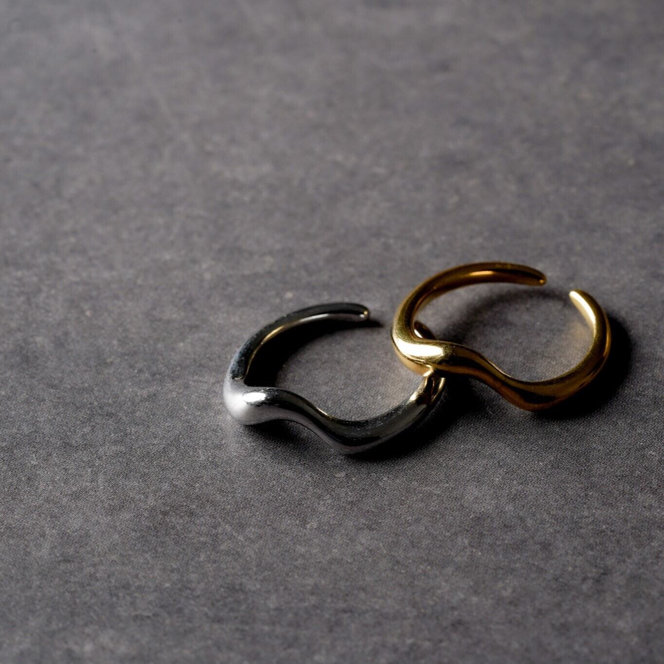 SILVER925 VOLUME HOOP EARRINGS/シルバー/ピアス | Pay ID