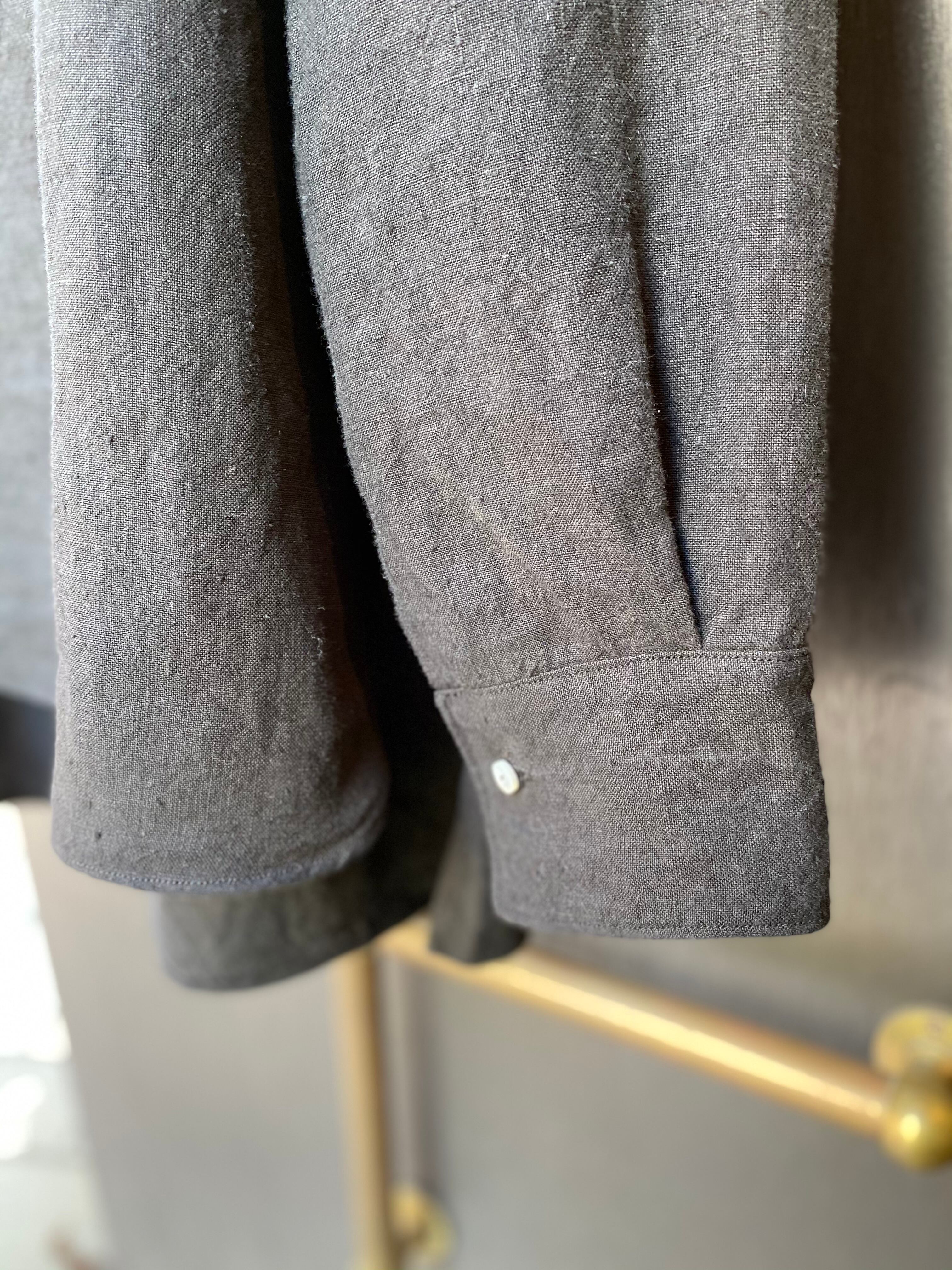 sus-sous シュス sleeping shirt スリーピングシャツ ブラック sus-sous シュス sleeping shirt スリーピングシャツ ブラック