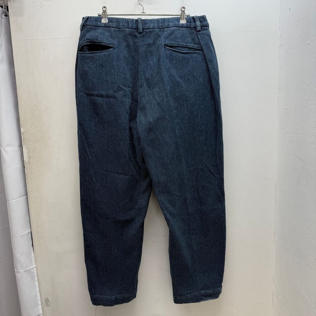 COLINA コリーナ Sashiko W-tuck Pants ダブルタックパンツ 182PT02