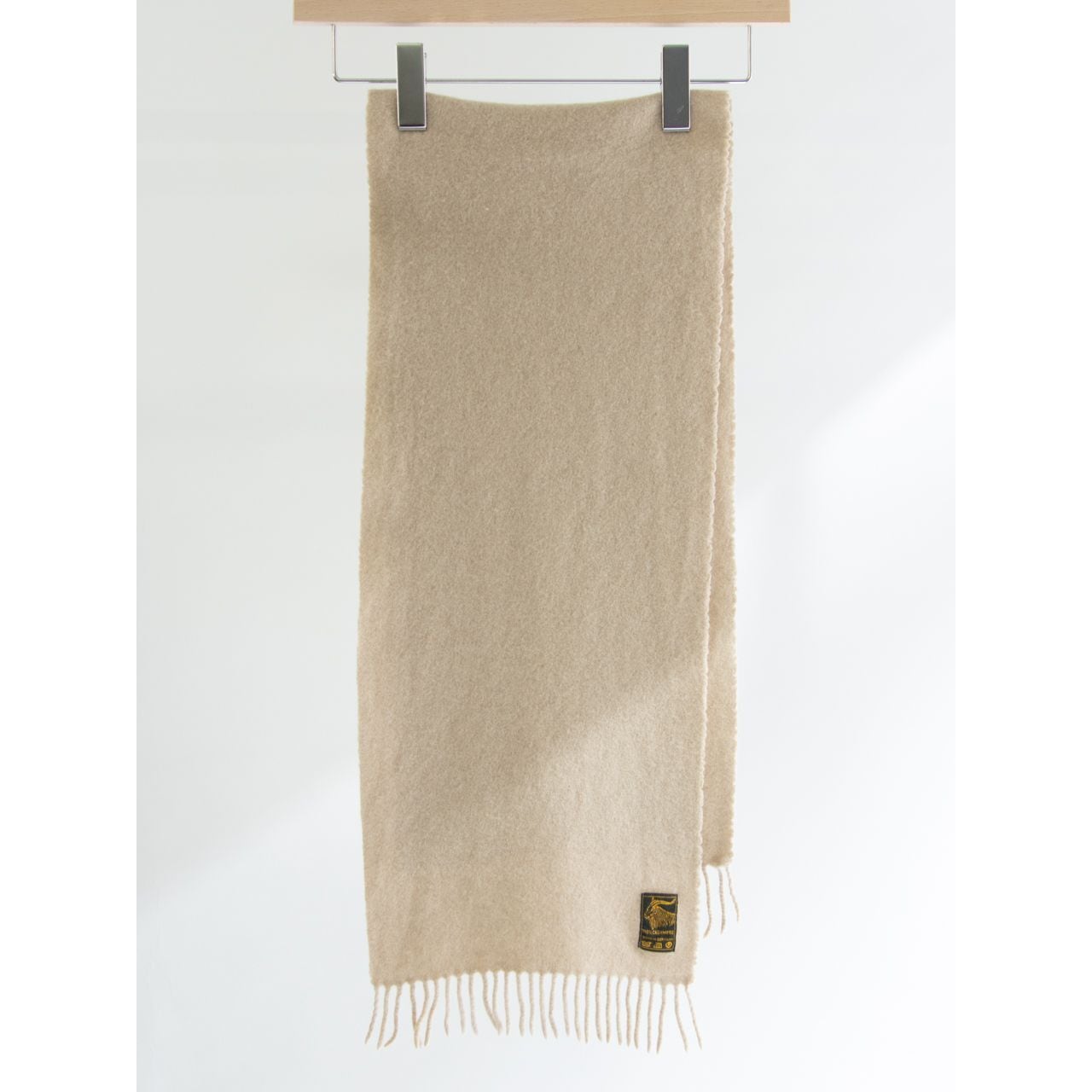 【Made in Germany】100% cashmere scarf（ドイツ製 カシミアフリンジ マフラー）1c