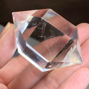 2.透明✩水晶ダブルポイント