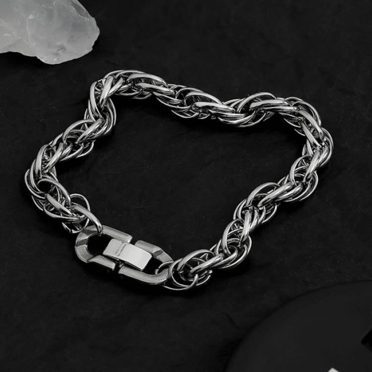 キューバチェーンブレスレット　MT0130003