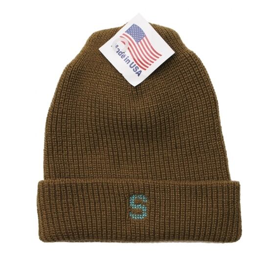 S LOGO WATCH CAP #O.D