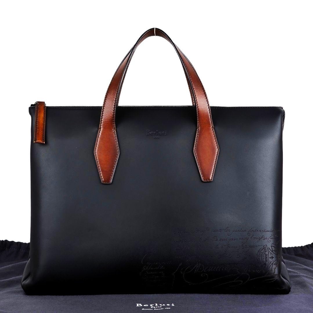 DIOR HOMME ディオールオム ブラックキャンバス ロゴ ショルダーバッグ