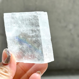 オプティカルカルサイト04◇ Optical Calcite◇天然石・鉱物・パワーストーン