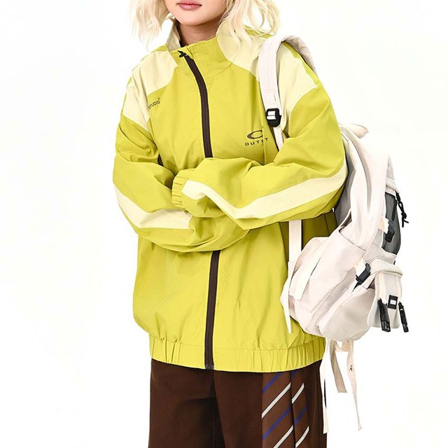 スポーティライン切替ジップブルゾン
 2col   R01583