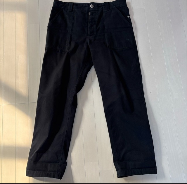 CHROME HEARTS クロムハーツ ファティーグ ブラック パンツ デニム