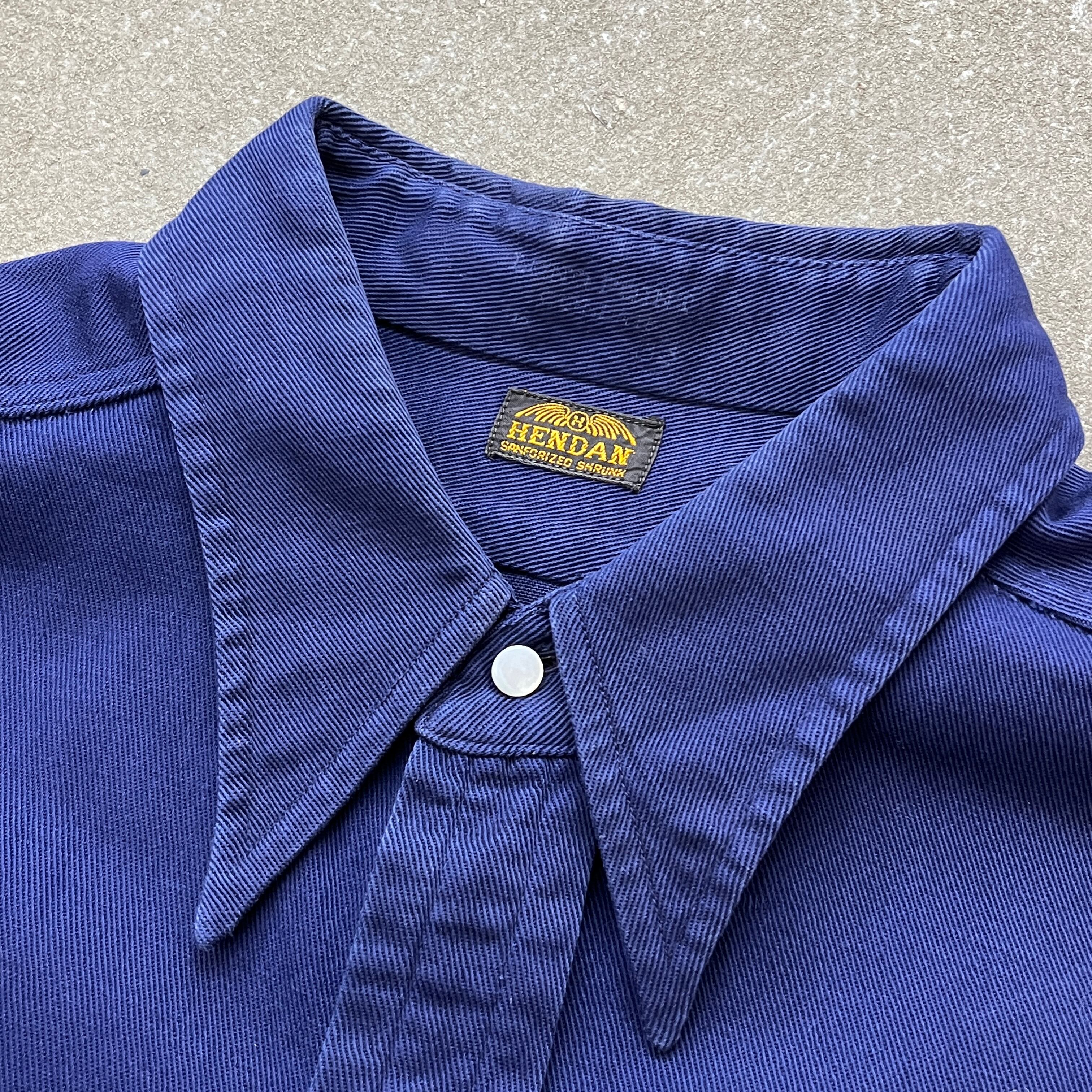 30s〜40s HENDAN Cotton Shirt 30年代〜40年代 ヘンダン コットン