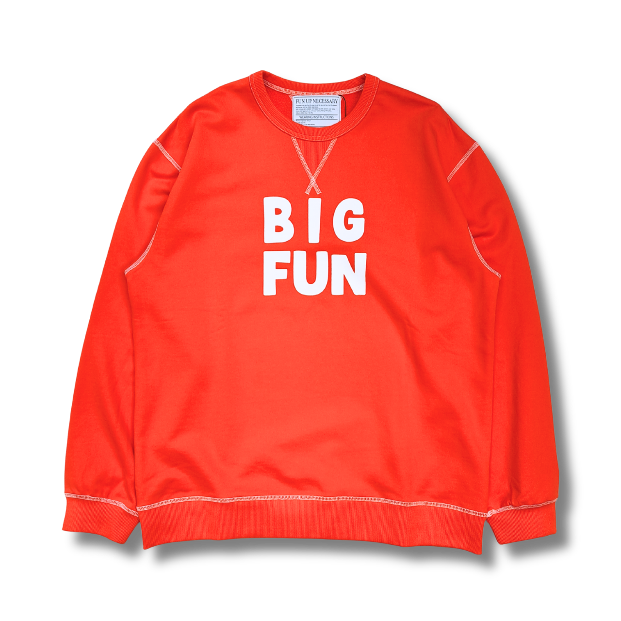 FUN - big fun sweat (red)