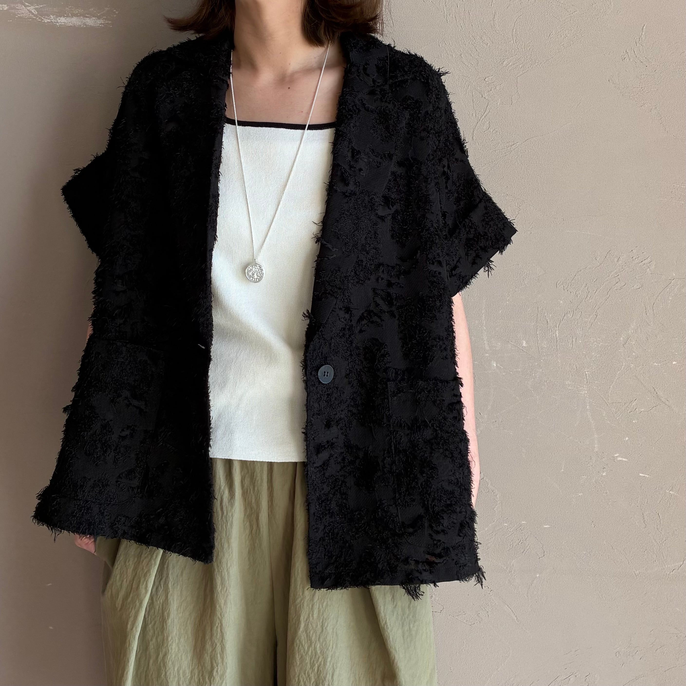 【 QTUME 】 ジャガードジャケット