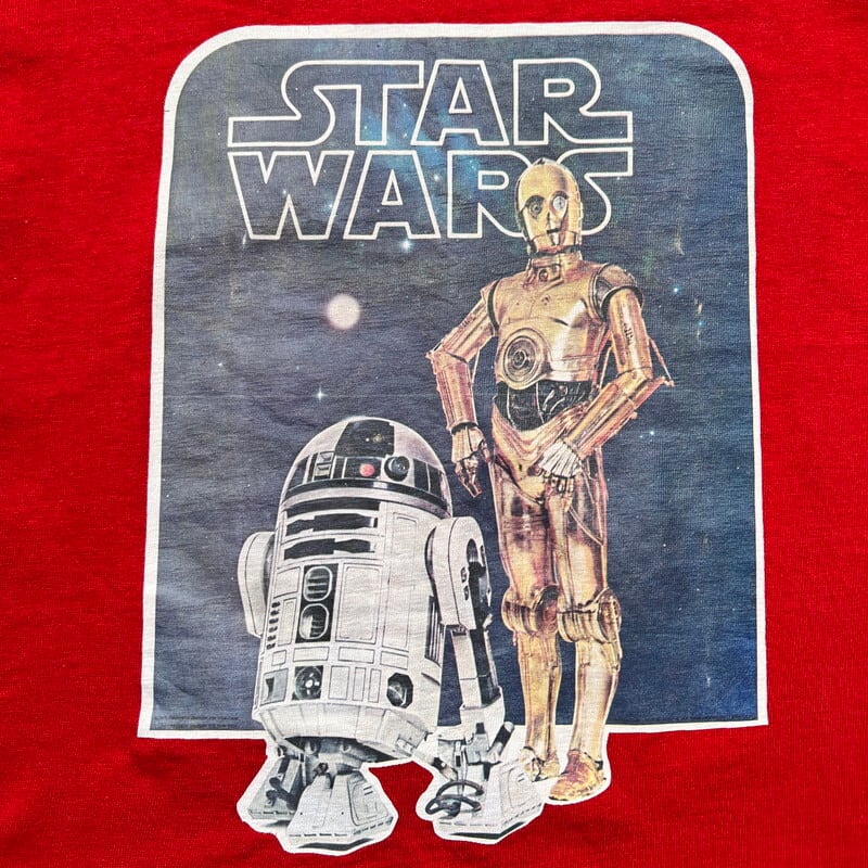 7cb 90's STAR WARS 　C-3PO　シースリーピーオー半袖Tシャ