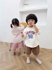 【取寄/韓国直送】BAYVERY ボストンTシャツ｜秋服｜韓国子供服｜26/AT