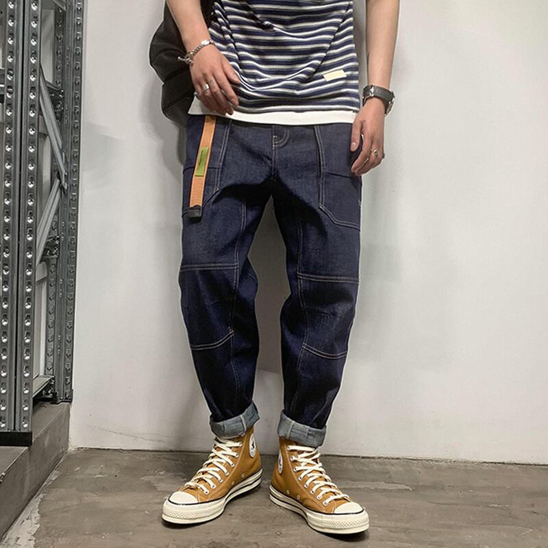 ルーズジーンズ スプリングサマーパンツ ストリート 春物 夏物 Xu_Tailang56423781312