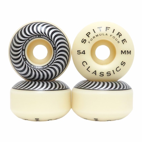 SPITFIRE WHEELS 【F4 CLASSIC - SILVER】