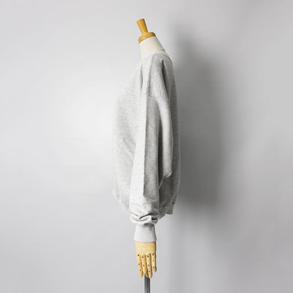 awasa アワサ スーピマエイジングコットン クルーネック スウェット